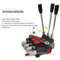 Manually Operated 3 Spool P40 Hydraulic Directional Valve